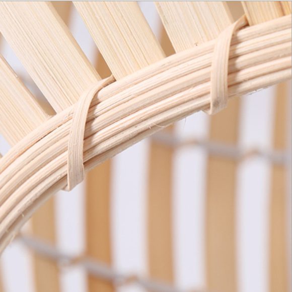 Bamboo Art Lamp Creative Art Rattan Chandelier - Image 4