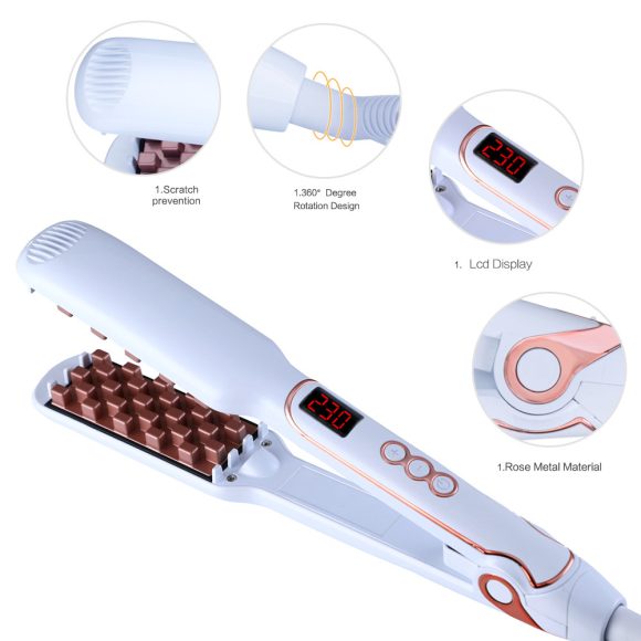 Hairdressing Tools Fluffy Hair Straightener Styling Hair Straightener - Image 5