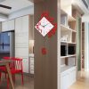 Personalized Digital Clock Fashion Wall Clock Wooden Creative Decorative Wall Watch - Image 5
