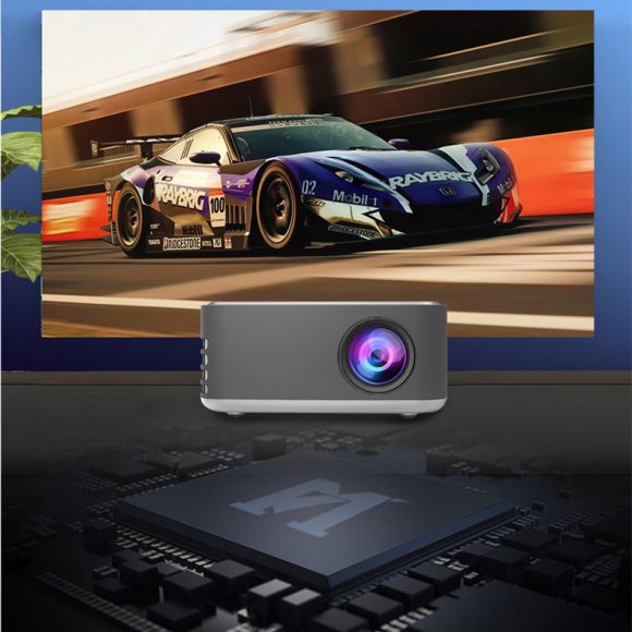 Mini Mini Projector Home Portable 1080P HD Small Projector - Image 2