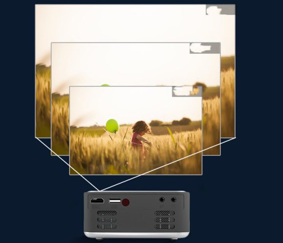 Mini Mini Projector Home Portable 1080P HD Small Projector - Image 5