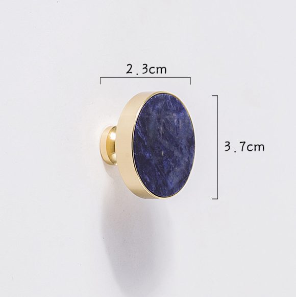 Original Marble Crystal Gold Pure Brass Handle Nordic Light - Image 3