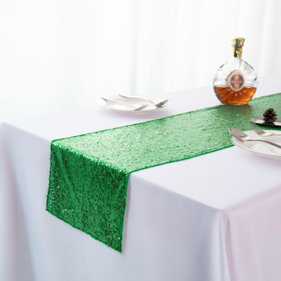 Gypsophila Embroidered Sequined Table Runner - Image 9