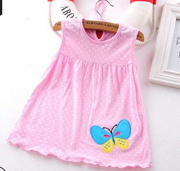 Baby Girl Clothes Cotton Vest Princess Dress - Image 7