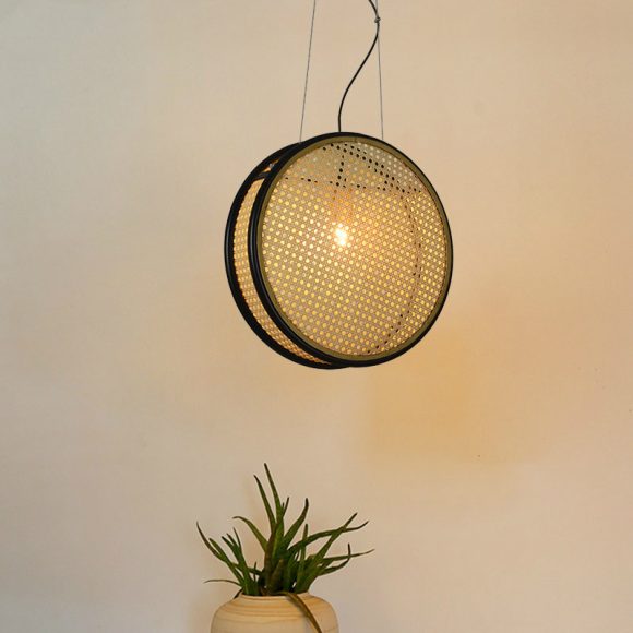 Creative Rattan Retro Lamps For Restaurant Chandelier - Image 3