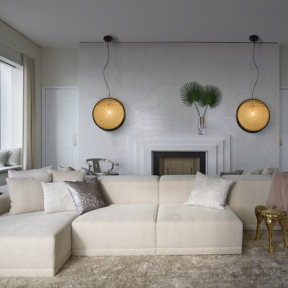 Creative Rattan Retro Lamps For Restaurant Chandelier - Image 7
