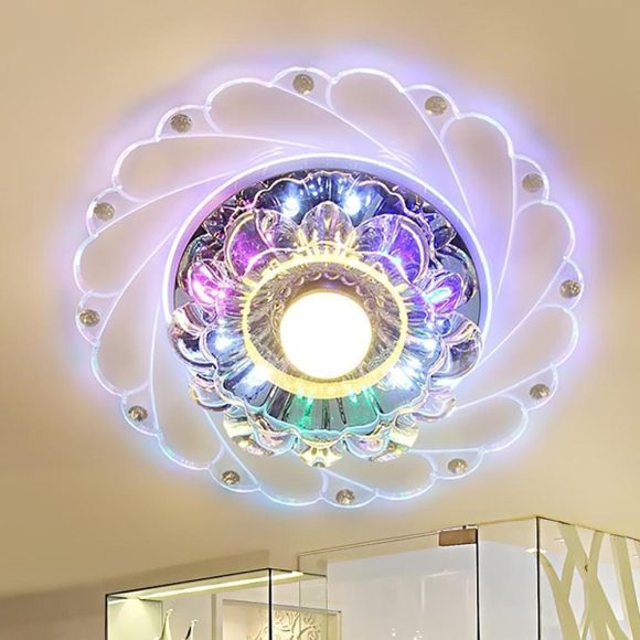 Led Crystal Aisle Light Modern Minimalist Corridor Aisle Light Porch Ceiling Light - Image 4