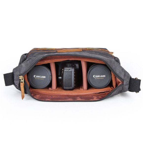 SLR Camera Bag Shoulder Waterproof Convenient Messenger Camera Bag - Image 5