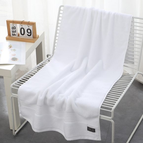 Pure Cotton 500g Bath Towel Thickened Soft Absorbent Hotel Beauty Salon Gift Large Towel Manufacturer Wholesale Custom Logo - Image 4