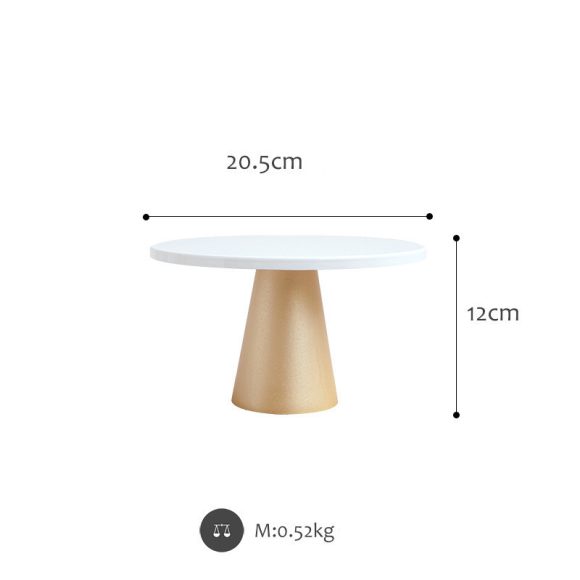 Ins Style Cake Tray Nordic Style Photo Prop Tray Wedding Dessert Table Cake Stand Tall Jewelry Tray - Image 5