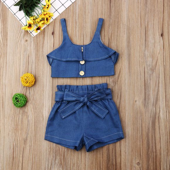 Children's clothing girls suspender skirt - Image 9