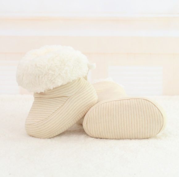 New style Baby Shoes Infant Soft Soled Footwear for Newborns Winter Toddler Keep Warm Print First Walkers Shoes for babies kids - Image 4