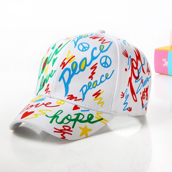 Casual Graffiti Baseball Hat - Image 9