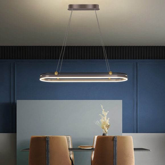 Dining Room Chandelier Modern Creative Personality Art Table Bar Long Chandelier - Image 2