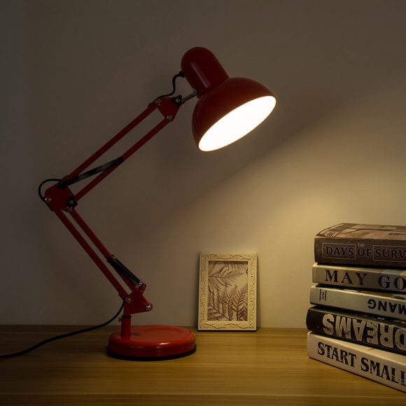 Modern LED Long Swing Arm adjustable classic desk Lamps E27 clip Table Lamp for - Image 2