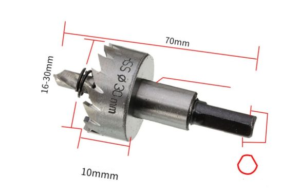 Aluminum plate iron plate drilling drill - Image 4
