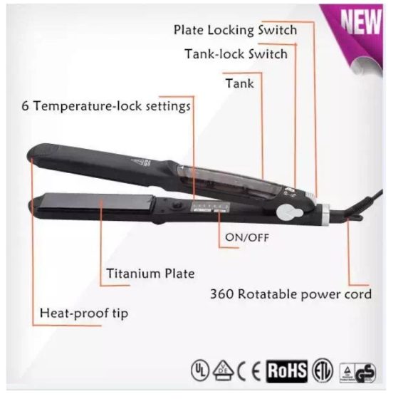 Steam Hair Straightener Spray Clamp - Image 7