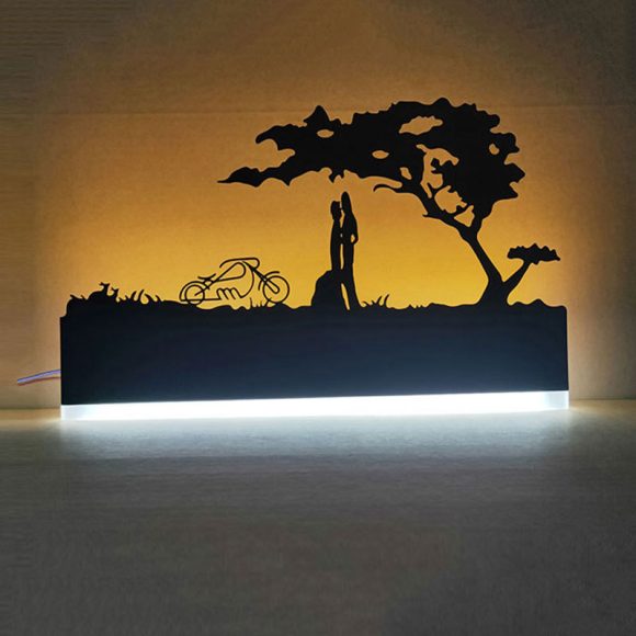 Nordic LED Acrylic Background Wall Light - Image 3