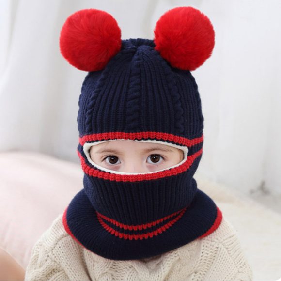 Baby winter scarf hat - Image 3