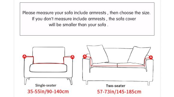 Single double triple four seater sofa cover - Image 6