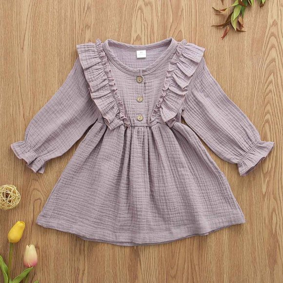 Girls cotton dress - Image 4