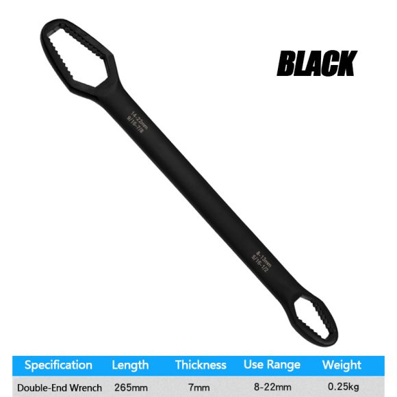 Universal Spanner 8-22mm Double-Head Key Set Screw Nuts Wrenches Repair Hand Tools For Car Bicycle Car - Image 2