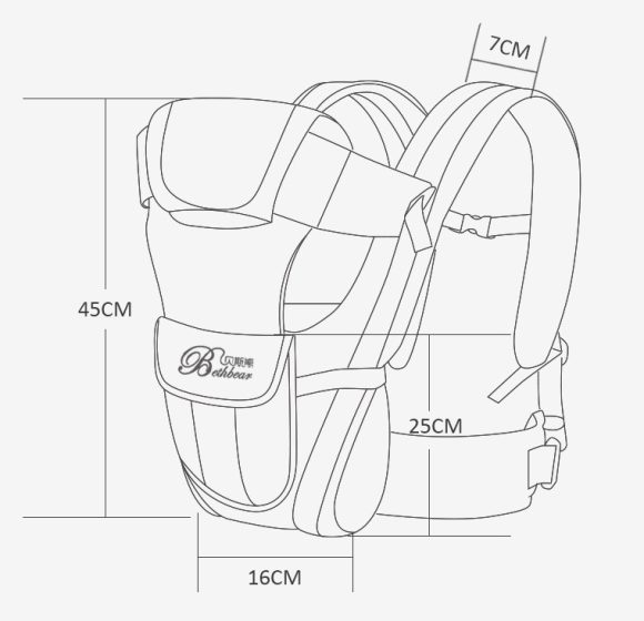 Double Shoulder Baby Carriers  Mother and Child Travel Supplies - Image 4