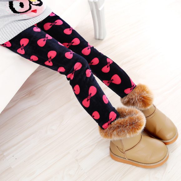 Girls' warm leggings - Image 10