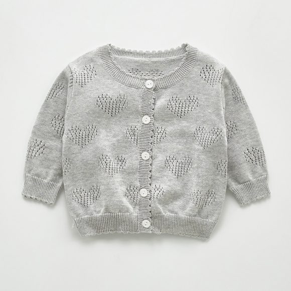 Baby hollow knit sweater - Image 5