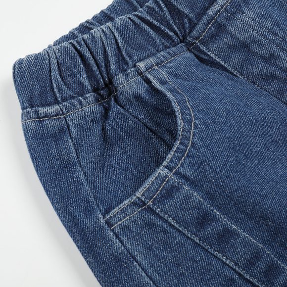 Boys black jeans long pants - Image 2