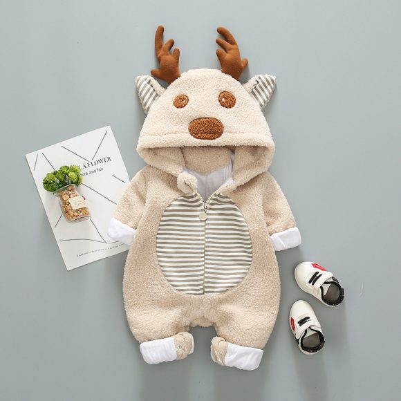 Super cute baby outing in trendy romper - Image 2