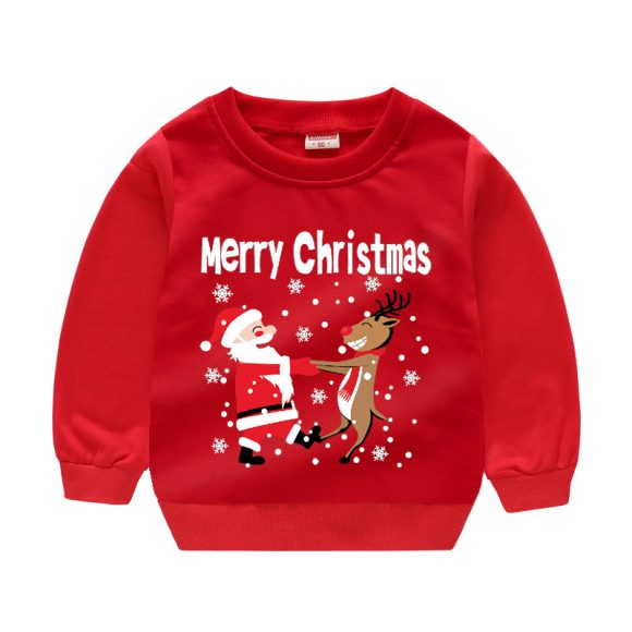 Christmas Casual Children Sweater Holiday Clothing - Image 5