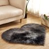 Plush Heart Shaped Carpet Non-Slip Mat Fluffy Rug Floor Mat Blanket Sofa Cushion Foot Pad Carpets For Living Room Home Decor - Image 5