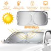 Foldable Car Front Rear Window Windshield Sun Shade Shield Cover Visor UV Block - Image 5