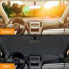 Foldable Car Front Rear Window Windshield Sun Shade Shield Cover Visor UV Block - Image 4