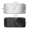 Foldable Car Front Rear Window Windshield Sun Shade Shield Cover Visor UV Block - Image 2