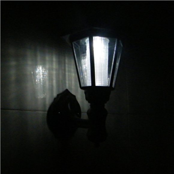 Outdoor solar hexagonal wall light, wall light, garden light - Image 5