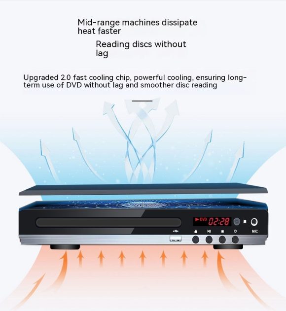 Student Household VCD HD Eye Protection Disc Player - Image 7