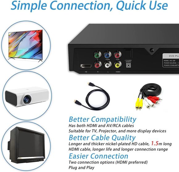Student Household VCD HD Eye Protection Disc Player - Image 5