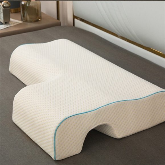 Couples Pillow Arched Cuddle Pillow With Slow Rebound Memory Foam For Arm Rest Hand Pillow - Image 2