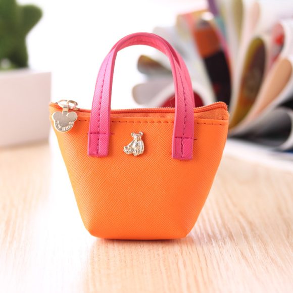 Factory Direct Korean Zero Purse Hand Leather Bag Candy Color Lovely Zero Purse - Image 5