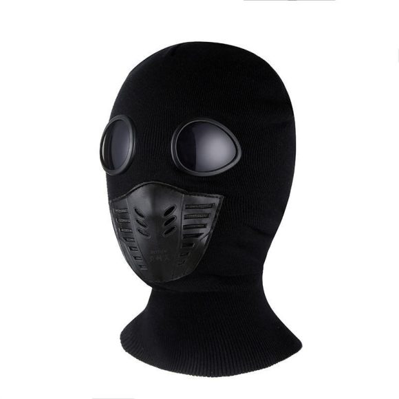 Creative Funny Hat Riding Fleece-lined Neck Protection Glasses Pullover Mask - Image 5