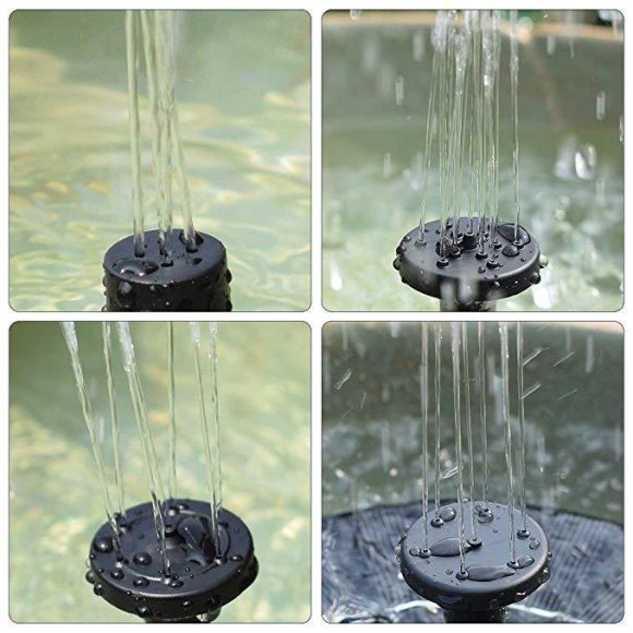 Solar Fountain  Outdoor Garden Classic Round - Image 4