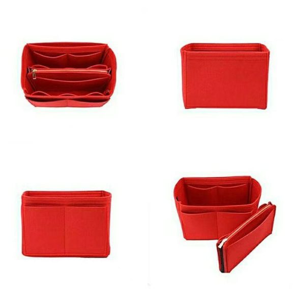 Multifunctional Felt Storage Bag Felt Bag Middle Bag Large Capacity Ladies Toiletry Bag - Image 6