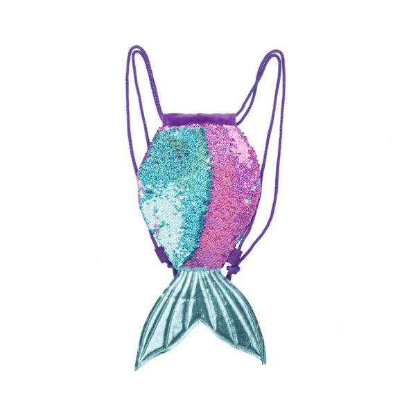 Mermaid Tail Sequin Fashion Drawstring Bag - Image 5