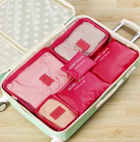Durable Waterproof Nylon Packing Cube Travel Organizer Bag - Image 4