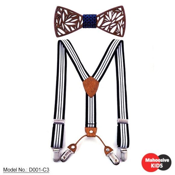 Children's wooden bow tie - Image 5