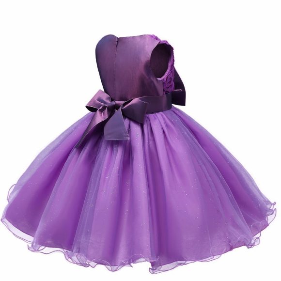 Princess Flower Girl Dress Summer Tutu Wedding Birthday Party Dresses - Image 8