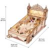 Robotime ROKR DIY Pinball Machine 3D Wooden Puzzle Amusing Table Game EG01 - Image 6