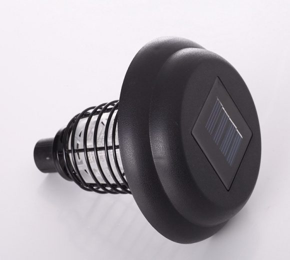 Solar Led Rechargeable Anti-Mosquito Lamp Electronic Fly Bug Zapper Insect Pest  Uv Trap Outdoor Garden Lawn Lamp - Image 7